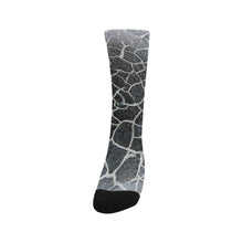 Load image into Gallery viewer, Crackle Negative Trouser Socks (For Men)