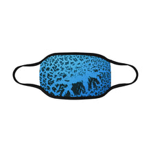 Load image into Gallery viewer, Crackle Art Blue Mouth Mask (2 Filters Included)