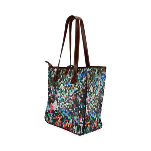Holiday Paisley Mosaic Classic Tote Bag (Model 1644)