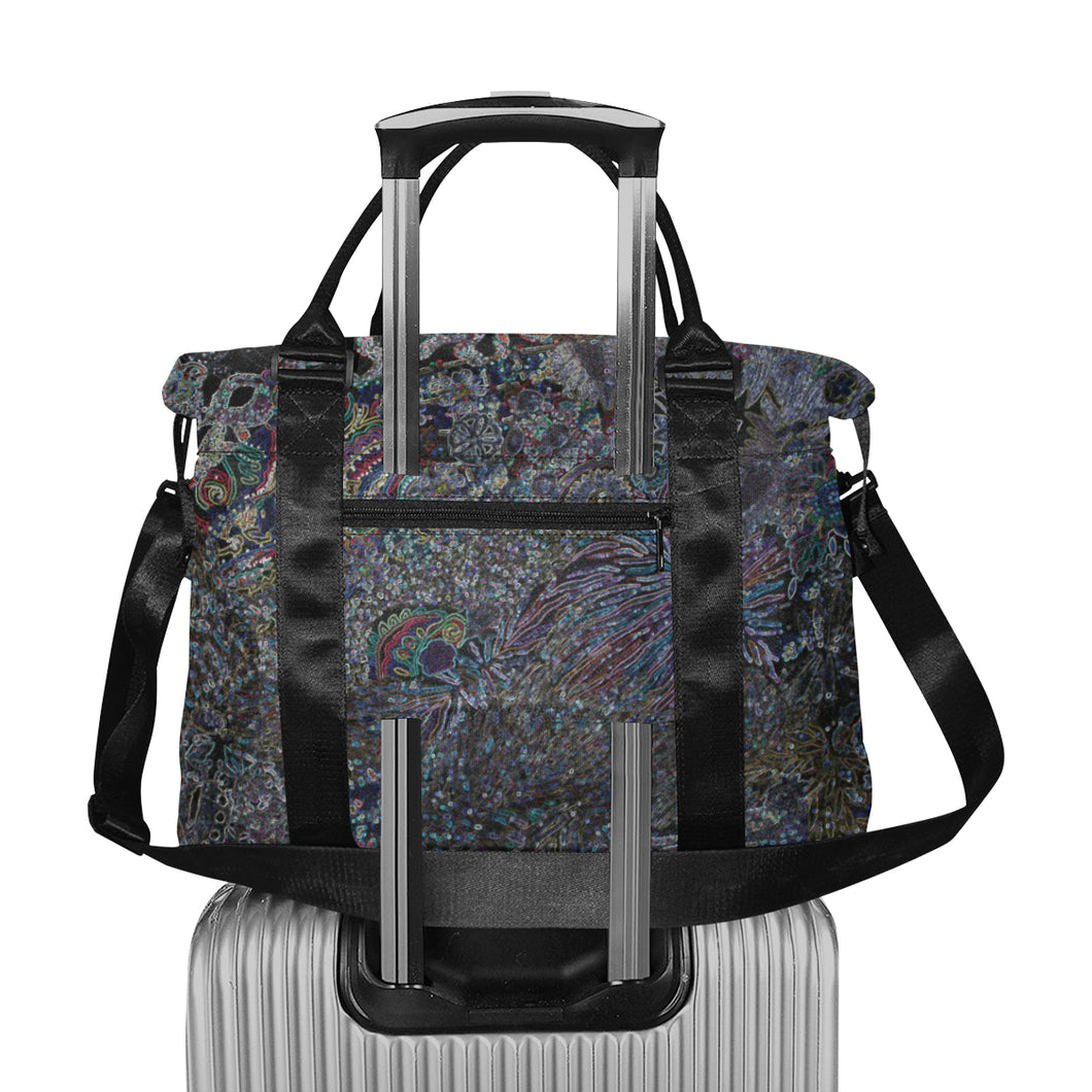 I Spy Paisley Glowing Large Capacity Duffle Bag (Model 1715)