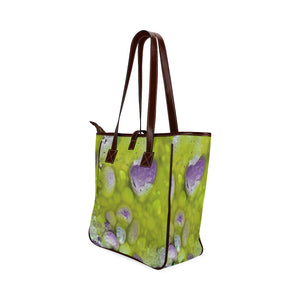 Puddle of Love Green Classic Tote Bag (Model 1644)