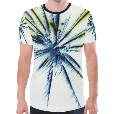 Fireworks Star Negative New All Over Print T-shirt for Men (Model T45)