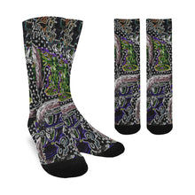 Load image into Gallery viewer, Complex Graffiti Glowing Trouser Socks (For Men)