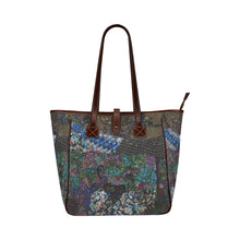 Load image into Gallery viewer, Dark Paisley Classic Tote Bag (Model 1644)