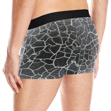 Load image into Gallery viewer, Crackle Negative Men&#39;s Boxer Briefs with Merged Design (Model  L10)
