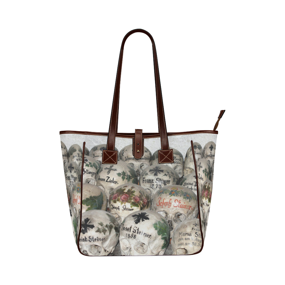 Painted Skulls Classic Tote Bag (Model 1644)