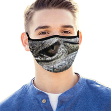 Load image into Gallery viewer, Crocodile Eye Mouth Mask (Pack of 3)