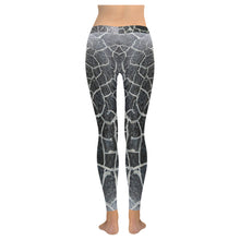 Load image into Gallery viewer, Crackle Negative Low Rise Leggings (Invisible Stitch) (Model L05)