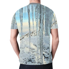 Load image into Gallery viewer, Icicles New All Over Print T-shirt for Men (Model T45)