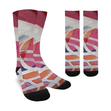 Load image into Gallery viewer, Abstract Circles Trouser Socks (For Men)