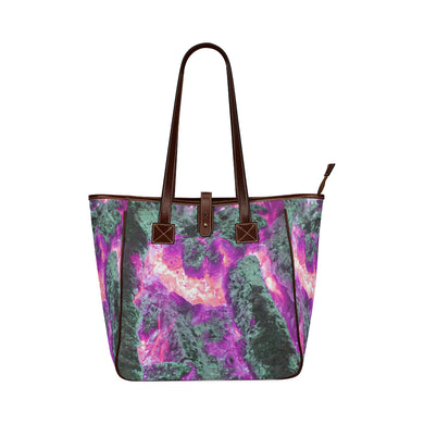 Molten Flames Magenta Classic Tote Bag (Model 1644)