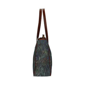 Graffiti Abstract Glowing Classic Tote Bag (Model 1644)