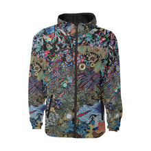Load image into Gallery viewer, Perfectly Paisley All Over Print Quilted Windbreaker for Men (Model H35)