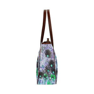 Livingstone Daisy Flower Negative Classic Tote Bag (Model 1644)