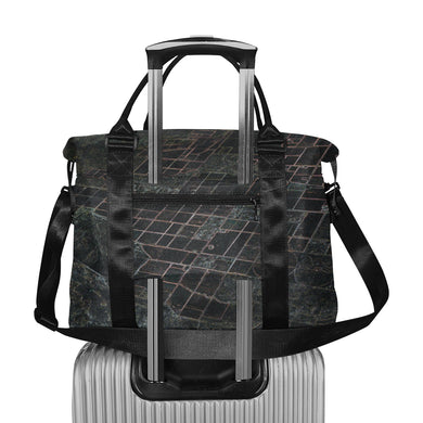 Patchwork Aerial Glowing Large Capacity Duffle Bag (Model 1715)