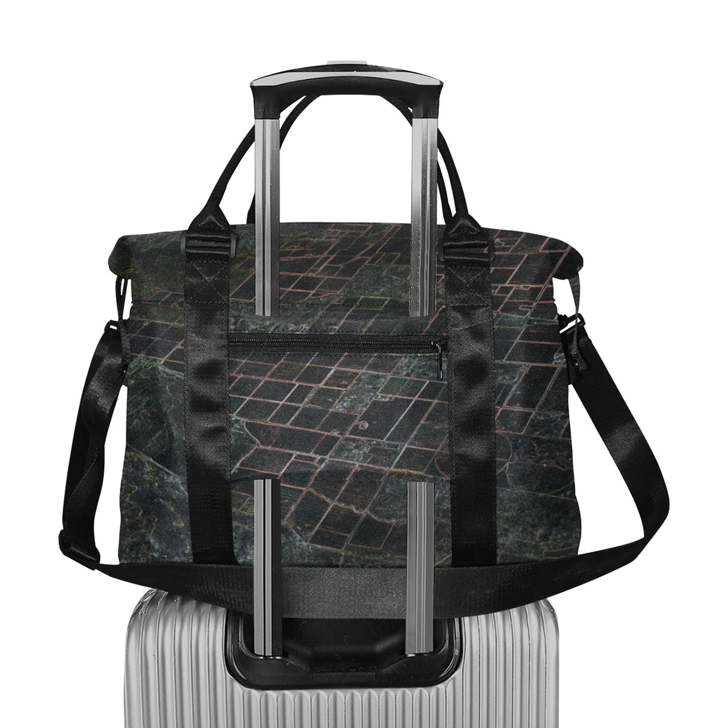 Patchwork Aerial Glowing Large Capacity Duffle Bag (Model 1715)