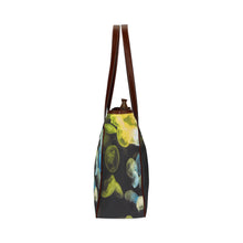 Load image into Gallery viewer, Jellyfish Yellow and Blue Classic Tote Bag (Model 1644)