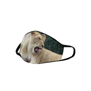 Sleepy Lioness Mouth Mask