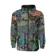 Load image into Gallery viewer, Paisley Power All Over Print Quilted Windbreaker for Men (Model H35)
