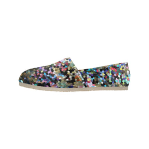 I Spy Paisley Mosaic Unisex Classic Canvas Slip-On (Model 1206)