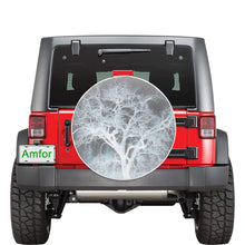 Load image into Gallery viewer, Spooky Tree Negative 32 Inch Spare Tire Cover