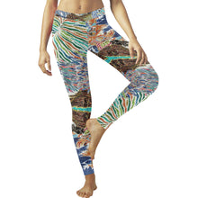 Load image into Gallery viewer, Pleasantly Paisley Reverse Low Rise Leggings (Invisible Stitch) (Model L05)