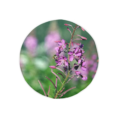 Fireweed Flower 30 Inch Spare Tire Cover