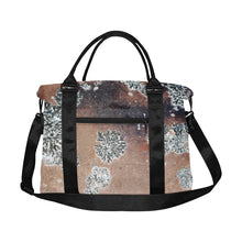 Load image into Gallery viewer, Patches of Moss Peach Large Capacity Duffle Bag (Model 1715)