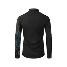 Load image into Gallery viewer, Feathery Flames Glowing Men&#39;s All Over Print Casual Dress Shirt (Model T61)