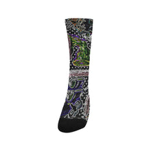 Load image into Gallery viewer, Complex Graffiti Glowing Trouser Socks (For Men)