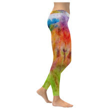 Load image into Gallery viewer, Splash of Color Low Rise Leggings (Invisible Stitch) (Model L05)