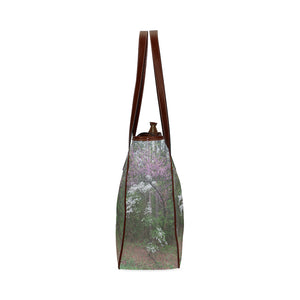 Arkansas Dogwood and Red Bud Flower Classic Tote Bag (Model 1644)