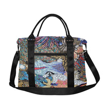 Load image into Gallery viewer, Pleasantly Paisley Large Capacity Duffle Bag (Model 1715)