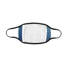 Load image into Gallery viewer, Crackle Art Blue Mouth Mask
