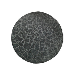 Crackle Black 32 Inch Spare Tire Cover