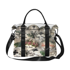 Painted Skulls Large Capacity Duffle Bag (Model 1715)