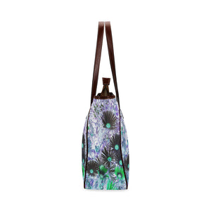 Livingstone Daisy Flower Negative Classic Tote Bag (Model 1644)
