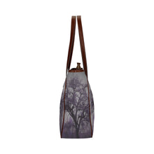 Load image into Gallery viewer, Spooky Tree Purple Classic Tote Bag (Model 1644)