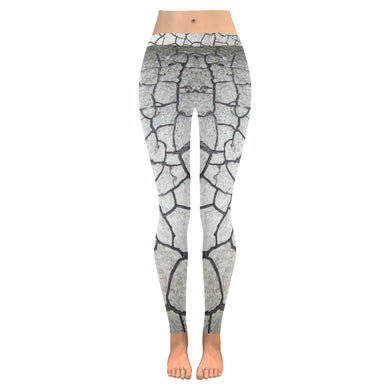 Crackle Low Rise Leggings (Invisible Stitch) (Model L05)