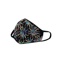 Load image into Gallery viewer, Sunny Turquoise Mouth Mask (2 Filters Included)