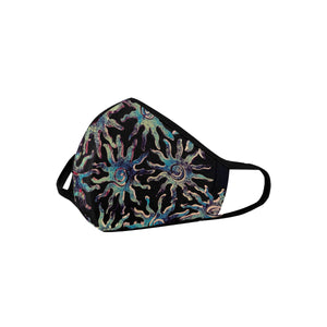 Sunny Turquoise Mouth Mask (2 Filters Included)