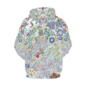 I Spy Paisley Negative All Over Print Hoodie for Women (USA Size) (Model H13)