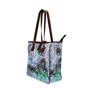 Livingstone Daisy Flower Negative Classic Tote Bag (Model 1644)