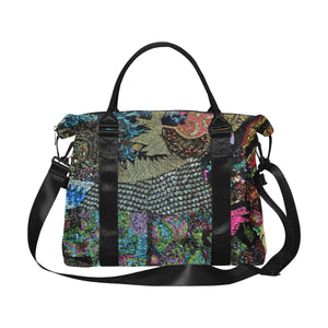 Paisley Power Large Capacity Duffle Bag (Model 1715)