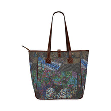 Load image into Gallery viewer, Dark Paisley Classic Tote Bag (Model 1644)