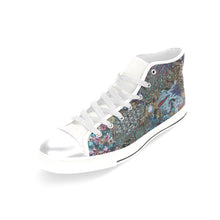 Load image into Gallery viewer, Paisley Matters Women&#39;s Classic High Top Canvas Shoes (Model 017)