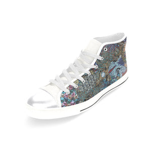 Paisley Matters Women's Classic High Top Canvas Shoes (Model 017)