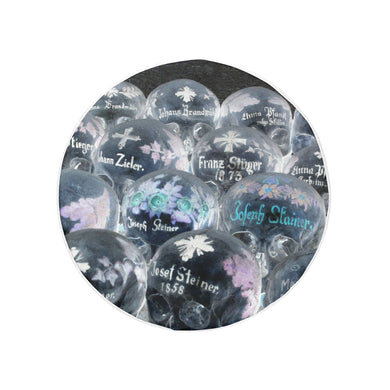 Painted Skulls Negative 32 Inch Spare Tire Cover