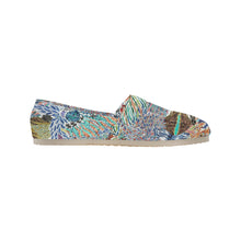 Load image into Gallery viewer, Pleasantly Paisley Negative Unisex Classic Canvas Slip-On (Model 1206)