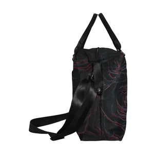 Rose Bouquet Flower Glowing Large Capacity Duffle Bag (Model 1715)